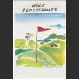 2005.Affiche pour le golf de Feucherolles.(Ref  133)